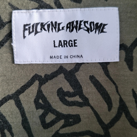 FA Skater Field Style Button Up Patched Graphic Art Jacket - Nude Women - Picture 7 of 12